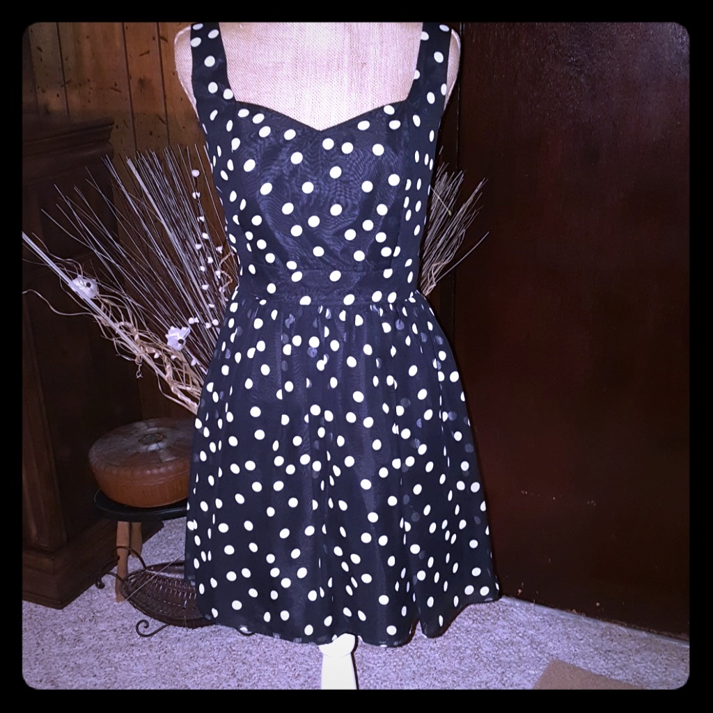 Wet Seal Poke Dot Dress